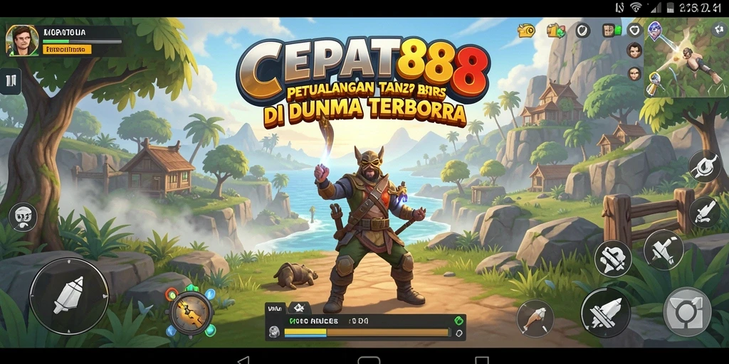 Gameplay Open World yang menakjubkan dalam CEPAT88.