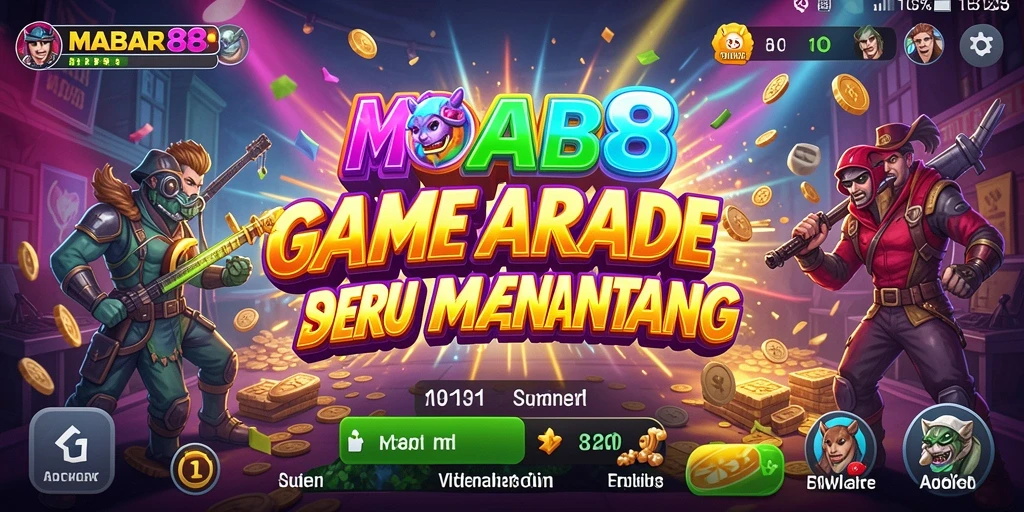 Tangkapan layar MABAR88 menampilkan gameplay Arcade yang mendebarkan.