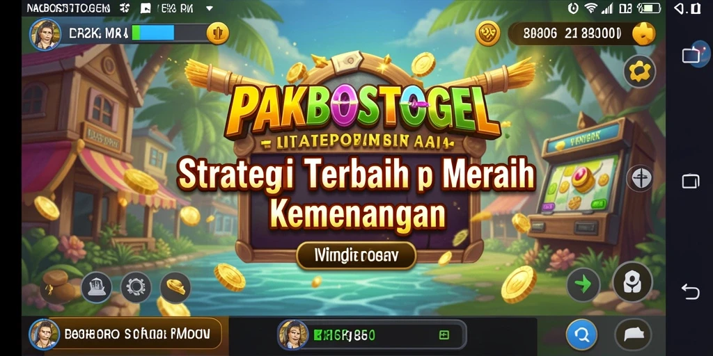 Tampilan gameplay PAKBOSTOGEL yang intens dan strategis.